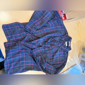 Arrow Men's Casual Plaid Shirt - Blue and Red